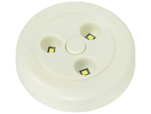 Набор светодиодных светильников Puck Light с пультом, 8 шт, 16х8,5х9 см (цена за набор)