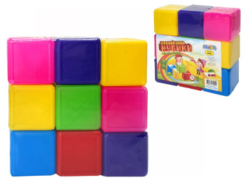 Набор цветных кубиков 9 шт. M.Toys 05061