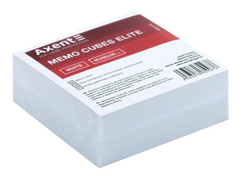 Бумага для заметок непроклеенная Axent Elite White 8041-A, 80×80×30 мм, белая