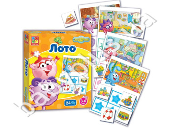Игры со Смешариками Лото (рус)