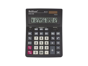 Калькулятор BS-111 12 р., 2-пит, Brilliant BS-111