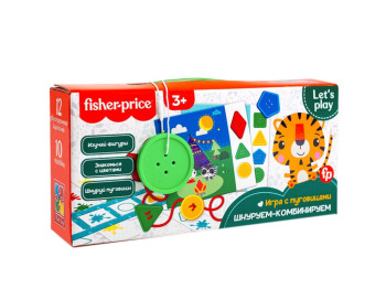 Гра з гудзиками Fisher Price, Шнуруем-комбінуємо, Vladi Toys