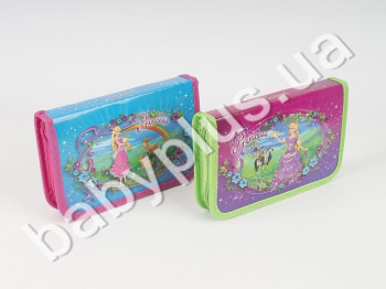 Пенал KIDIS, одинарний, картонний, серія PRINCESS WORLD
