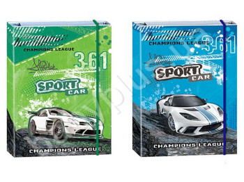 Папка для зошитів В5 KIDIS, SPORT CAR, 8913