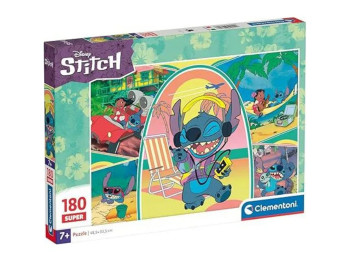 Пазлы 180 элементов, Компания Стич, Clementoni 29800