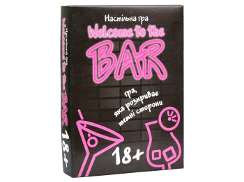 Игра настольная карточная Welcome to the Bar, 14 см, для компании, Strateg