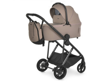 Коляска універсальна 2в1 EL Camino COIL ME 1190 Affogato Beige, з рюкзаком, бежевий