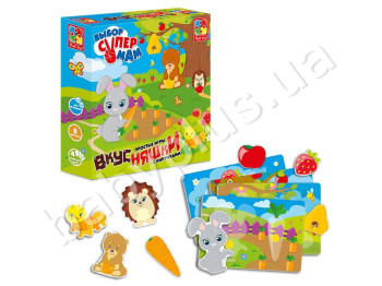 Простые игры с магнитами Вкусняшки, Vladi Toys