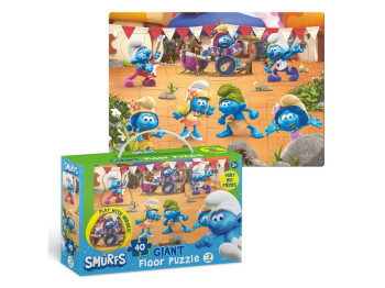 Пазл підлоговий The Smurfs 200619, 40 елементів, DoDo