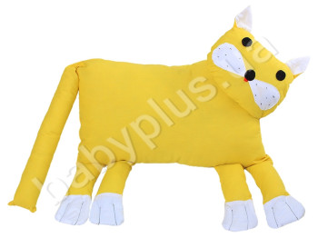 Игрушка-подушка Кот. Цвет жёлтый. Homefort 20500331