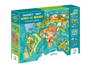 Магнитная карта мира животных, DoDo