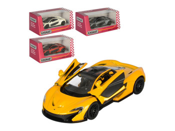 Машинка металлическая инерционная MCLAREN P1. Kinsmart KT 5393 W