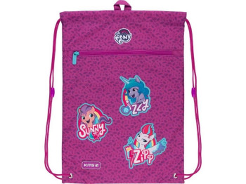 Сумка для взуття з кишенею My Little Pony LP22-601M, 46x33 см, на шнурках, Kite