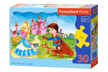 Пазлы Принц и принцесса, 30 элементов, Castorland