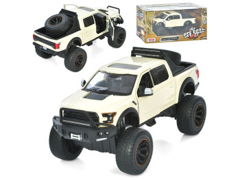 Джип инерционный металлический Ford F-150 Raptor 79142, 30,5 см, открывается дверь