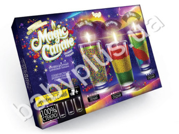 Набор для творчества Парафиновые свечки своими руками Magic Candle, Danko Toys