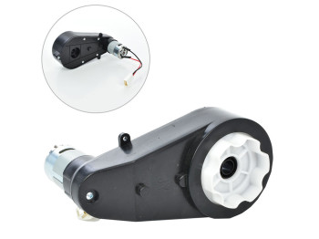 Редуктор у збиранні з мотором. M 5001-GEAR BOX