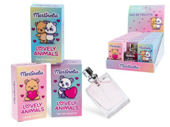 Туалетна вода дитяча аромат Lovely Animals 35111, 15 мл, спрей, Martinelia