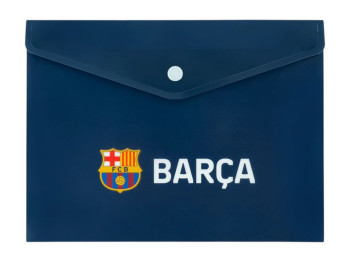Папка на кнопке Kite FC Barcelona BC25-245, формат A5, полипропилен, Kite