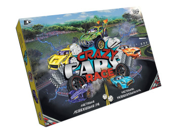 Настільна гра Crazy Cars Race, Danko Toys