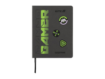 Дневник школьный Gamer K25-264-1, твердый переплет PU, Kite