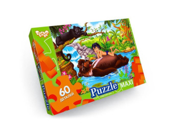 Пазлы 60 элементов Maxi, Danko Toys