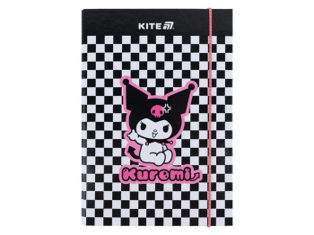 Папка для тетрадей на резинке, картон, формат B5, дизайн Kuromi, Kite