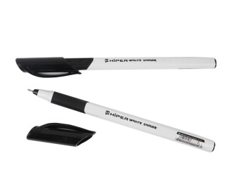 Ручка гелева чорна White Shark. Hiper HG-811