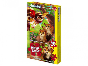 М'які пазли 20 елементів, Danko Toys