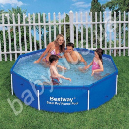 Басейн каркасний восьмикутний Bestway 56045
