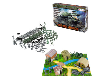Игровой набор солдатиков Блок-пост Colorplast 1-047