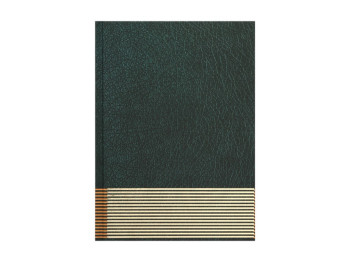 Щоденник недатований PARALLEL, A5, зелений