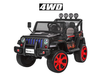 Дитячий електромобіль Jeep. Bambi Racer M 3237EBLR-2-3