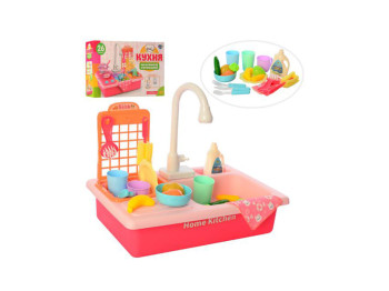 Кухня ігрова з водою WD-P42, 39,5 см, ллється вода, Limo Toy