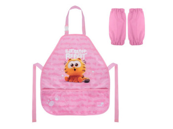 Фартук с нарукавниками Kite Education Garfield, водоотталкивающий, 55×47 см