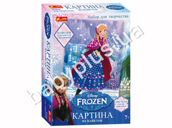 Набор для творчества, Картинка из пайеток Frozen Анна, Ranok Creative