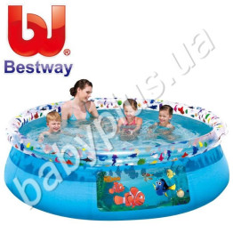 Басейн сімейний Немо круглий Bestway 91029