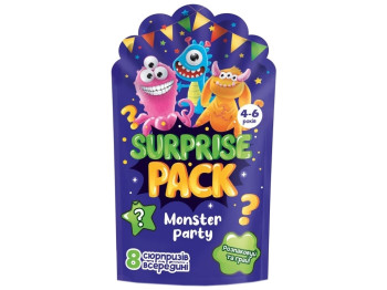Настольная игра Набор сюрпризов, Surprise pack, Monster party, Vladi Toys VT8080-03