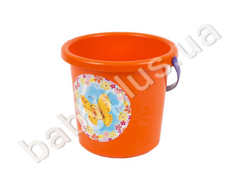 Ведро для песочницы. TM Doloni Toys. В наличии голубой цвет.