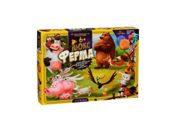 Настільна гра велика Ферма ЛЮКС, Danko Toys