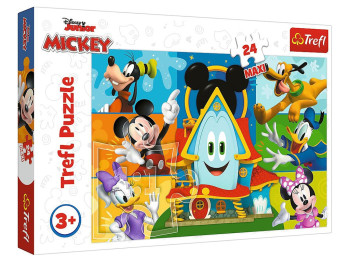 Пазл Trefl Maxi Mickey Mouse and Friends Міккі Маус і друзі, 24 деталі