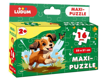 Пазл Максі-пазл Песик 1, 16 великих елементів, Ludum