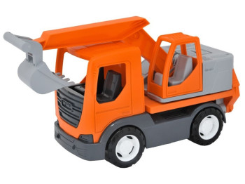 Машинка погрузчик движущийся ковш Tech Truck 39887 27 см, в коробке, Tigres