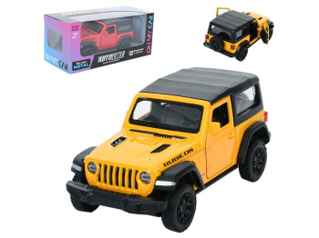 Джип инерционный металлический Jeep Wrangler Rubicon AS-3124, 15 см, открывающаяся дверь, АвтоМир