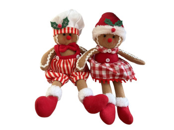 Фигура новогодняя Gingerbread Man 38см, R90780