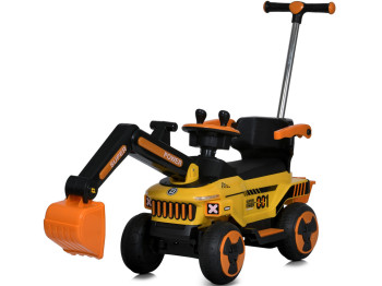 Каталка-толокар із батьківською ручкою Трактор 3в1. Bambi Racer M 5783BLR-6