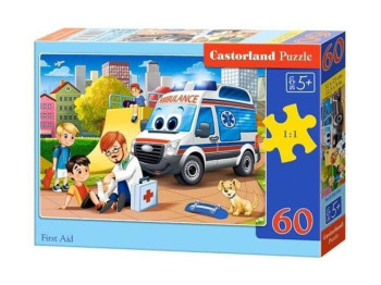 Пазлы Первая помощь 60 элементов, Castorland B-066193