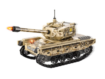 Конструктор Танк із солдатом 425 деталей. XJ-868C