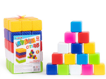 Кубики Сити 45 шт, BAMSIC