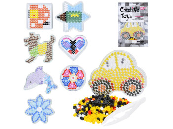 Мозаїка трубчаста Creative Toys CT-0023A-23B, 18 см, з основою та пінцетом, Creative Toys